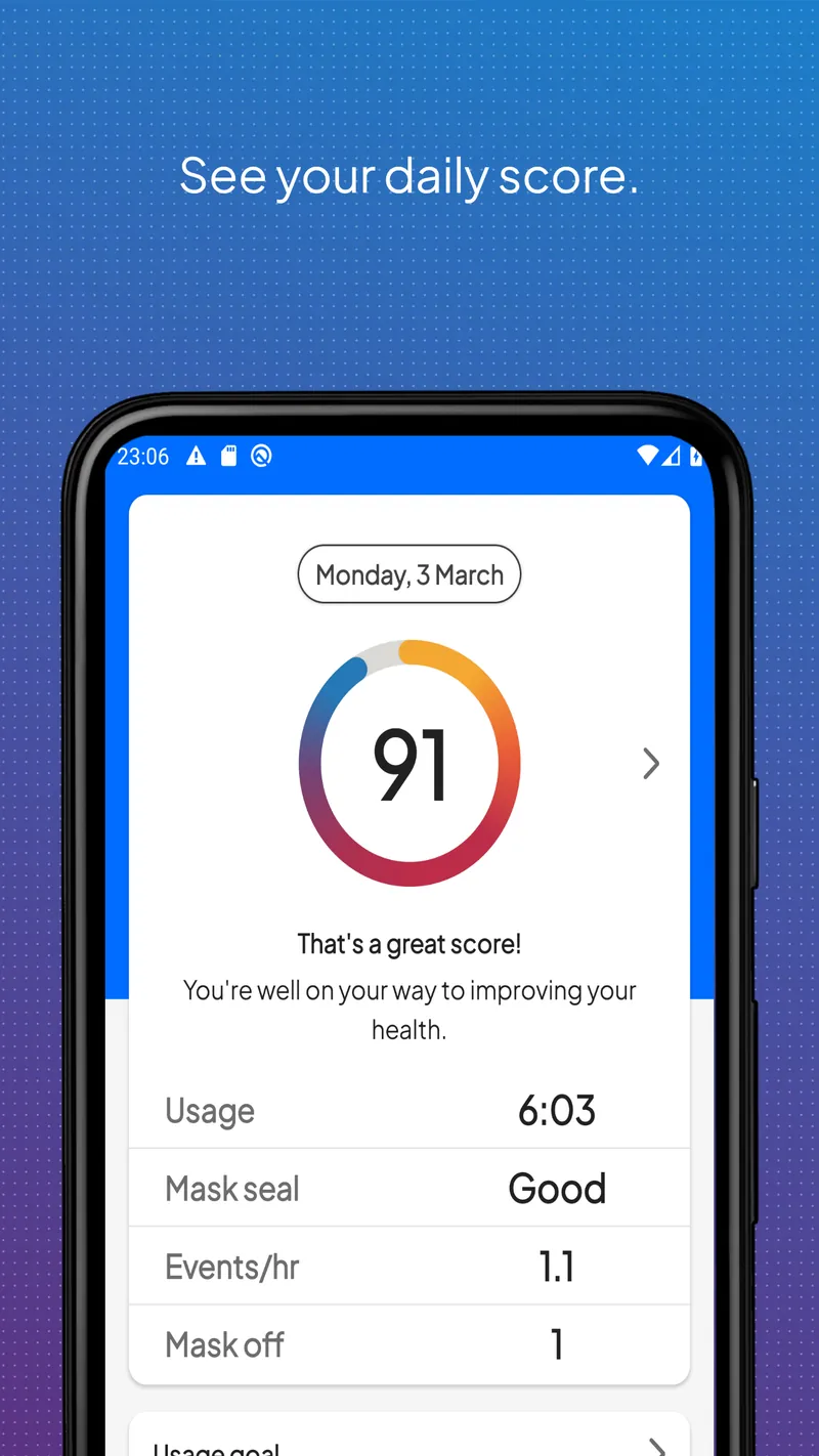 myAir™ by Resmed screenshot 2