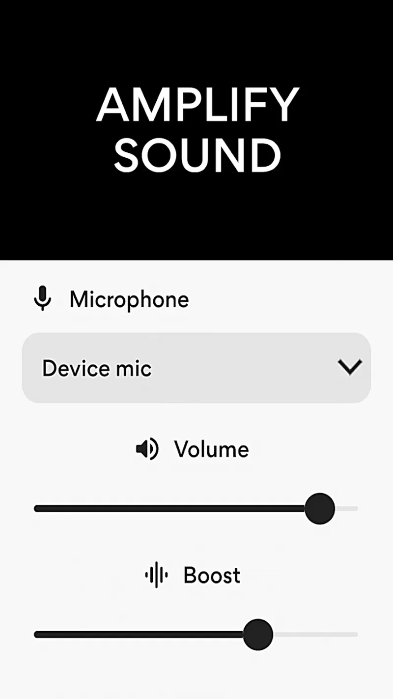 Microphone Amplifier screenshot 5