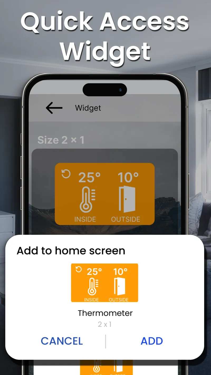 Room Temperature Thermometer screenshot 2