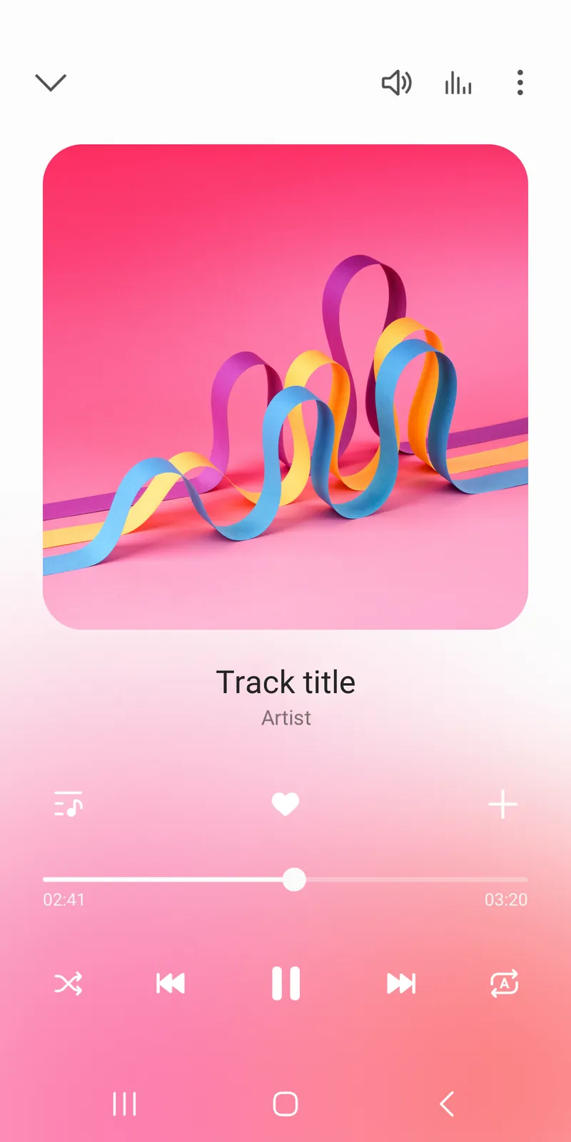 Samsung Music screenshot 1