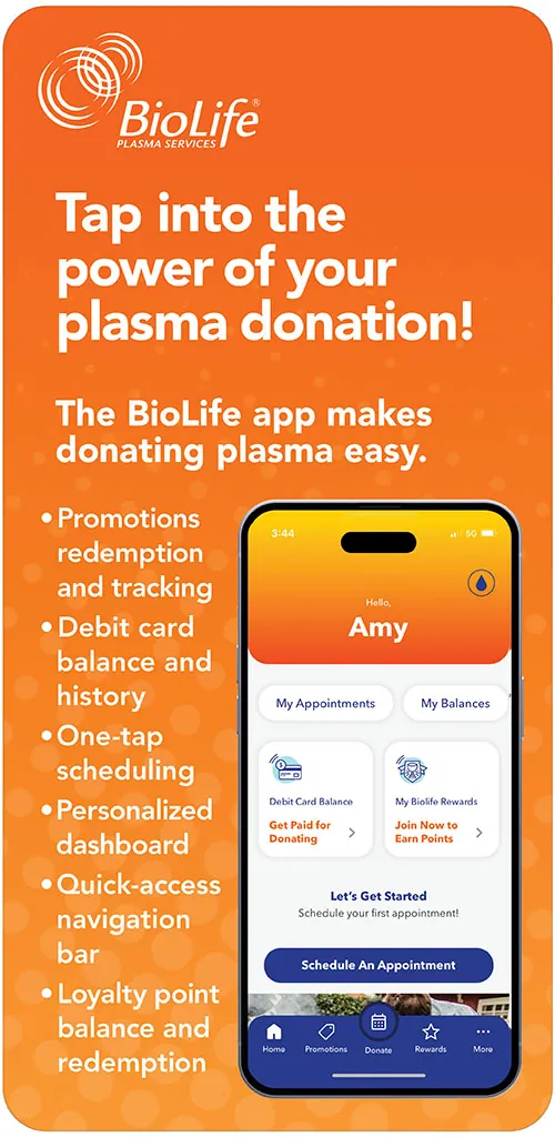 BioLife Plasma Services screenshot 1