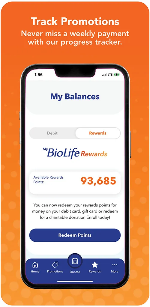 BioLife Plasma Services screenshot 2