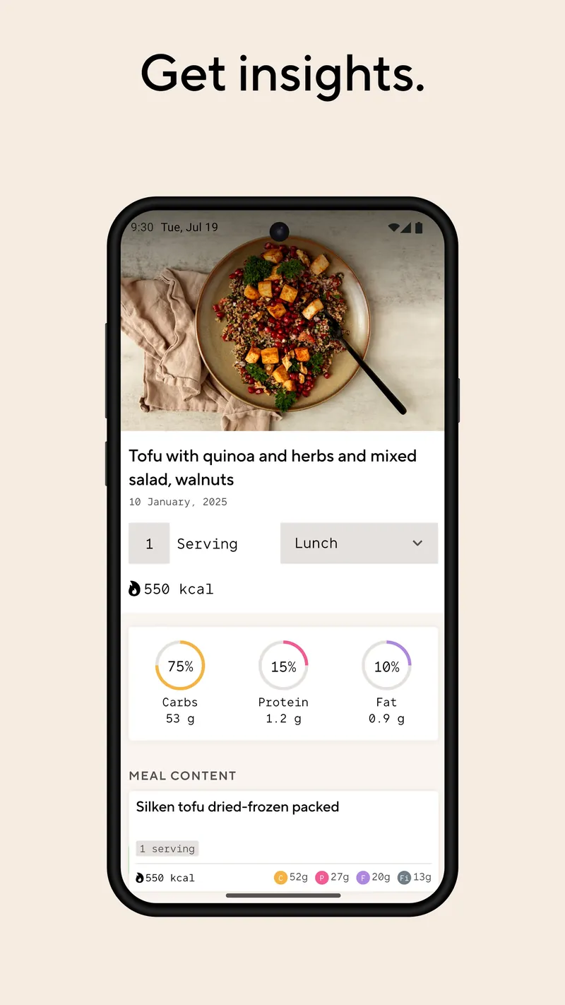 Lifesum: AI Calorie Counter screenshot 5