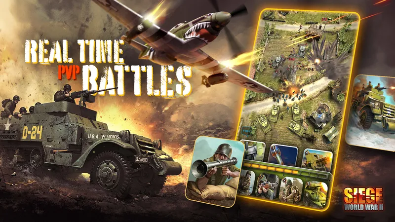 SIEGE: World War II screenshot 1