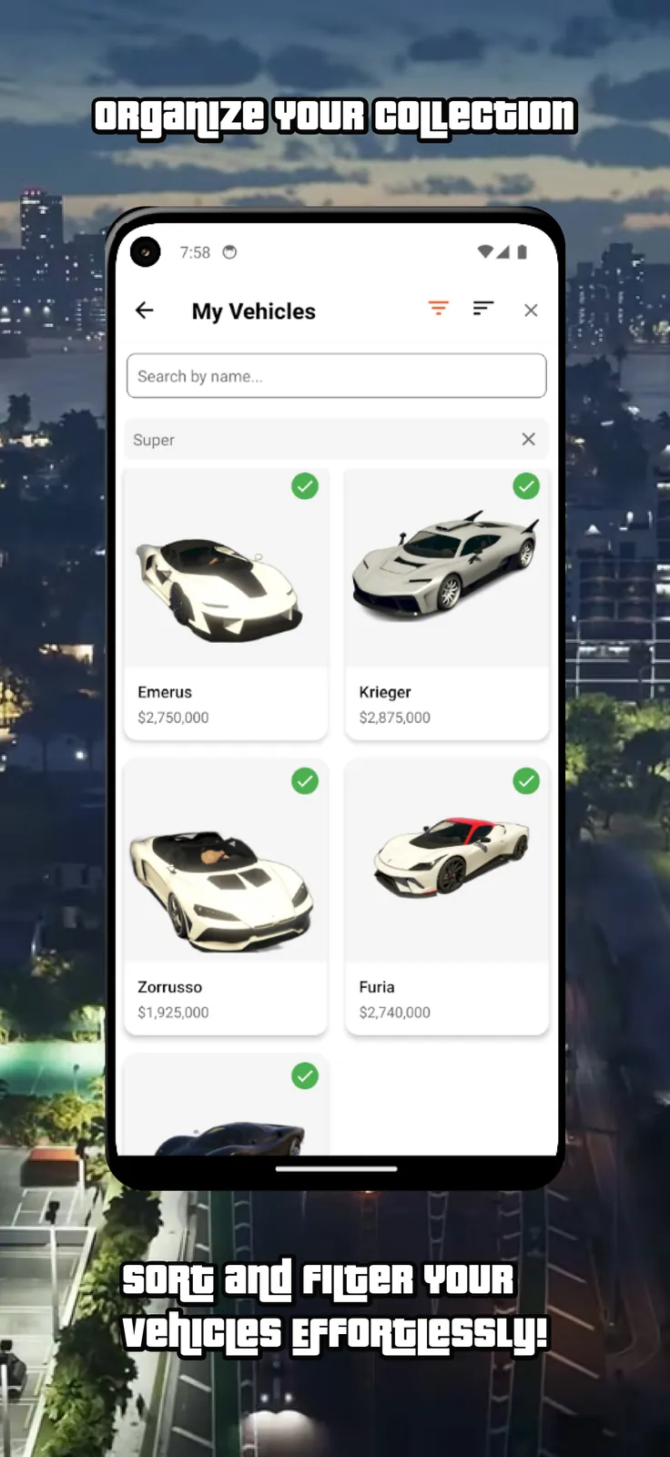 V Vehicles screenshot 5