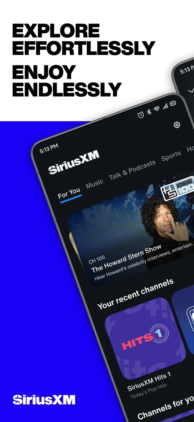 SiriusXM: Music, Sports & News screenshot 1