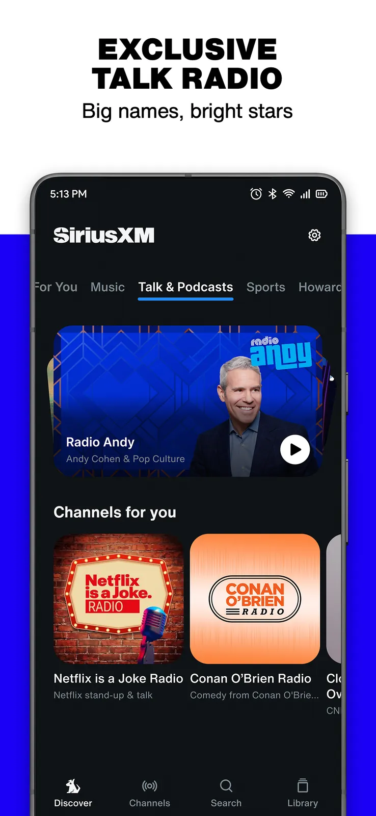 SiriusXM: Music, Sports & News screenshot 3