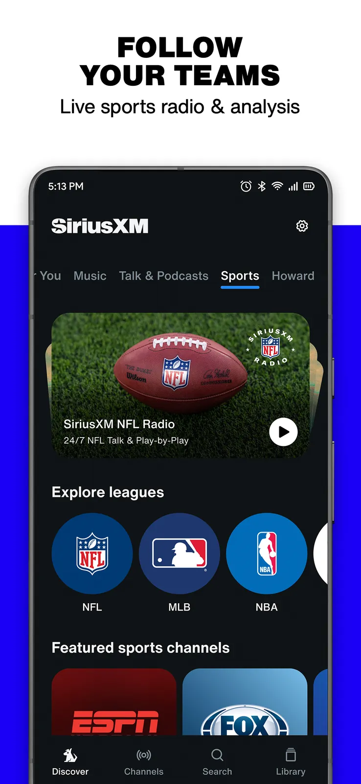 SiriusXM: Music, Sports & News screenshot 4