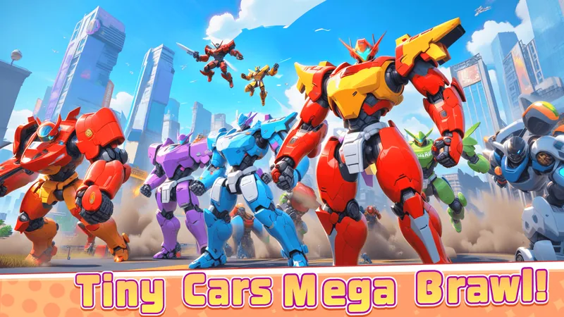 Smash Car: Robot Racing screenshot 5