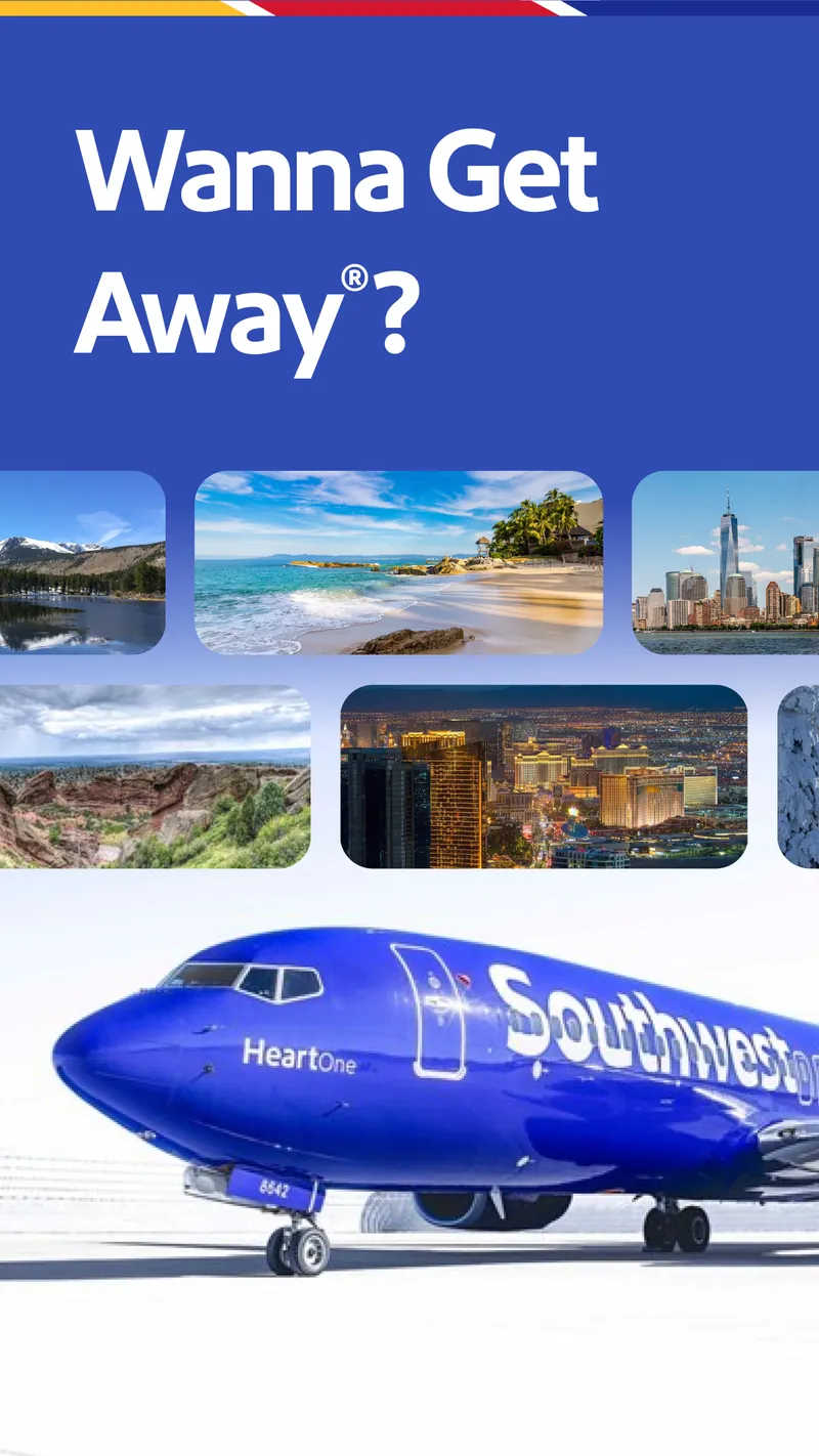 Southwest Airlines: Travel App screenshot 1