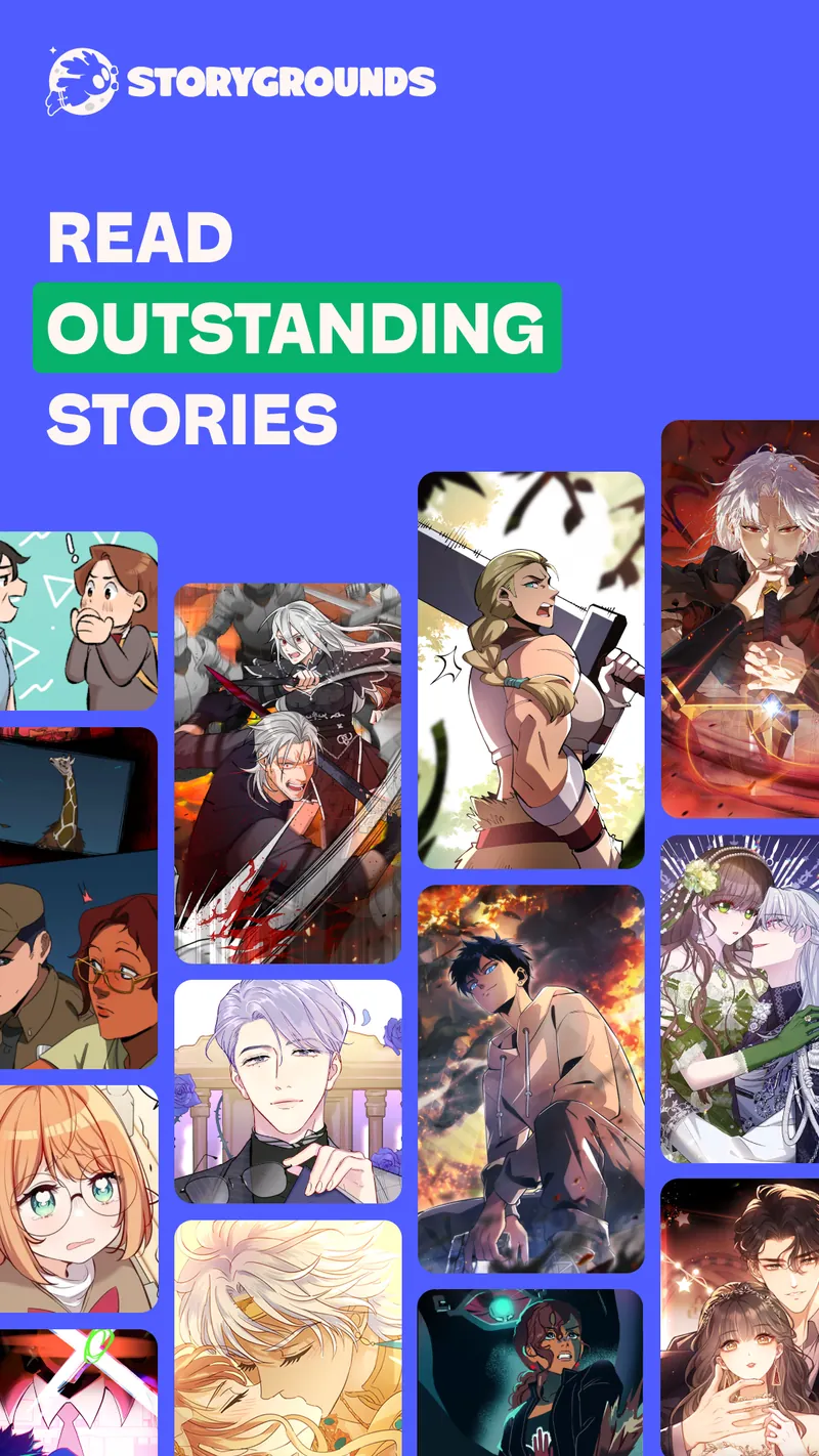 Storygrounds: Webtoons, Comics screenshot 1