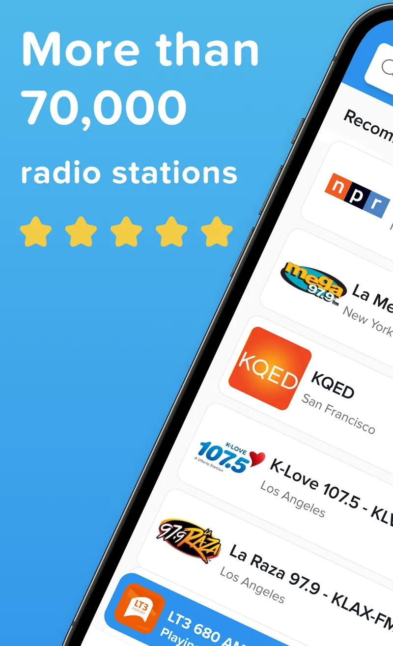 Simple Radio: Live AM FM Radio screenshot 1