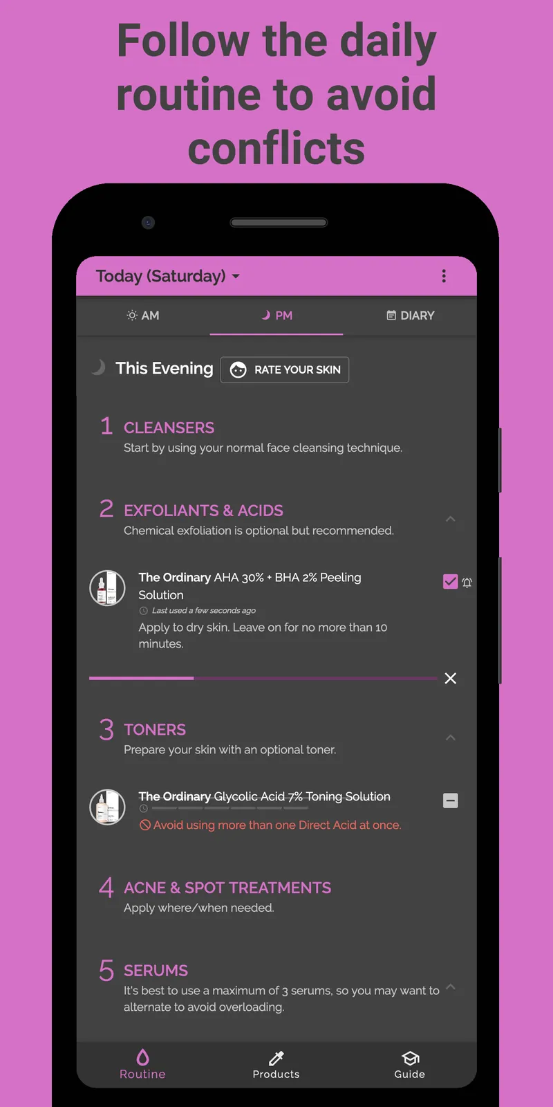 Skincare Routine screenshot 4