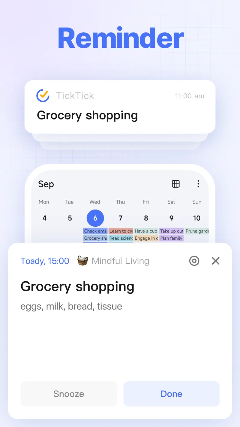 TickTick:To Do List & Calendar screenshot 4