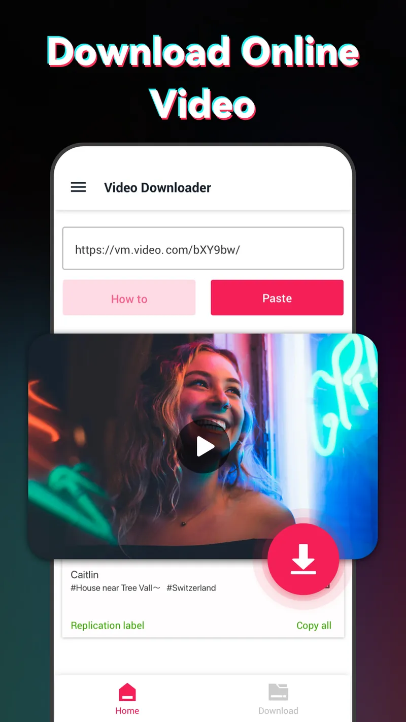 Video Downloader for TT screenshot 1