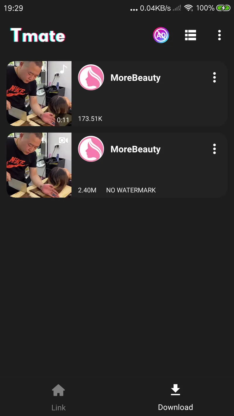 HD Tik Downloader No Watermark screenshot 4