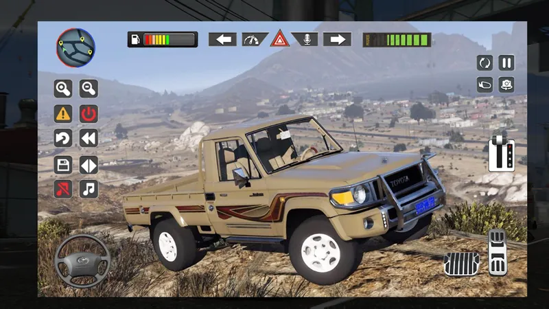 Toyota PickUp 4x4 Simulator screenshot 2