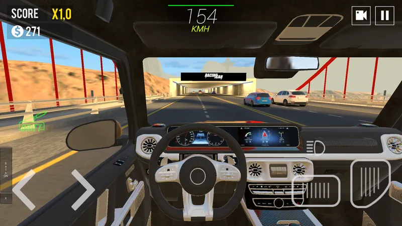 Racing in Car 2021 screenshot 2