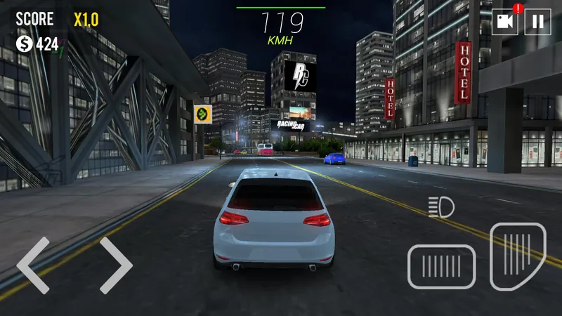 Racing in Car 2021 screenshot 4