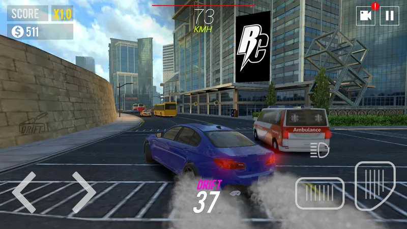 Racing in Car 2021 screenshot 5