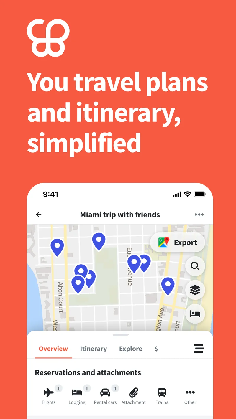 Wanderlog - Trip Planner App screenshot 1