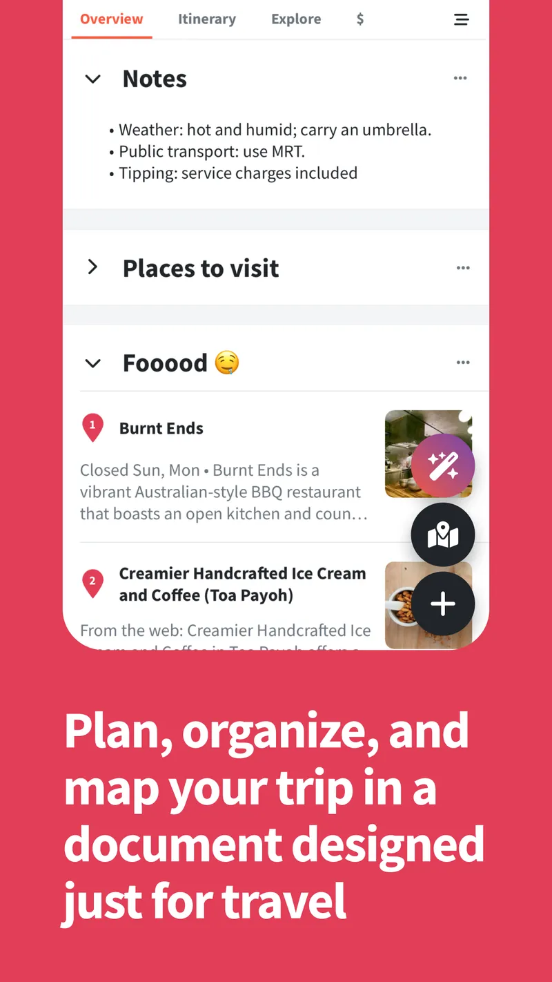Wanderlog - Trip Planner App screenshot 2