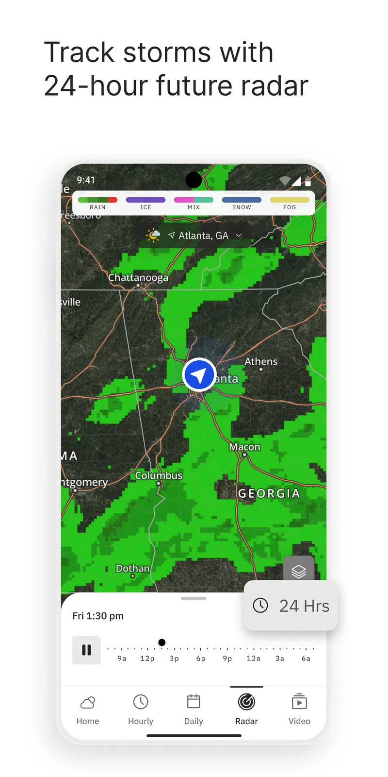 The Weather Channel - Radar screenshot 2