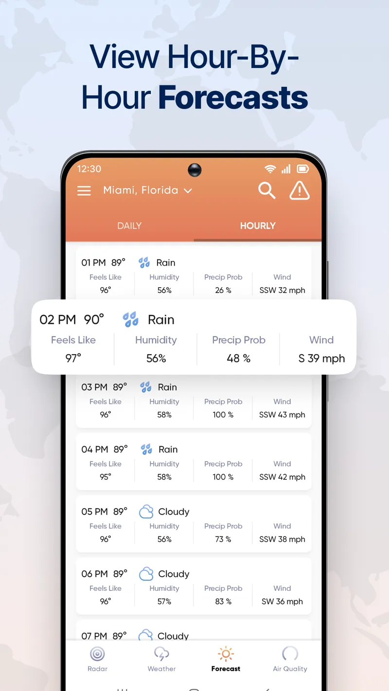 Live Weather Radar Launcher screenshot 4