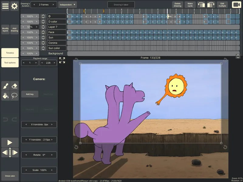 RoughAnimator - animation app screenshot 3