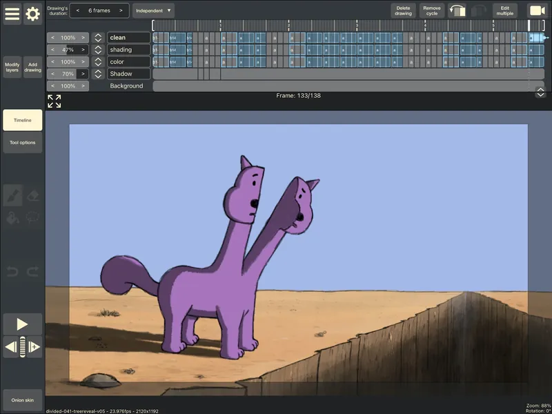 RoughAnimator - animation app screenshot 4