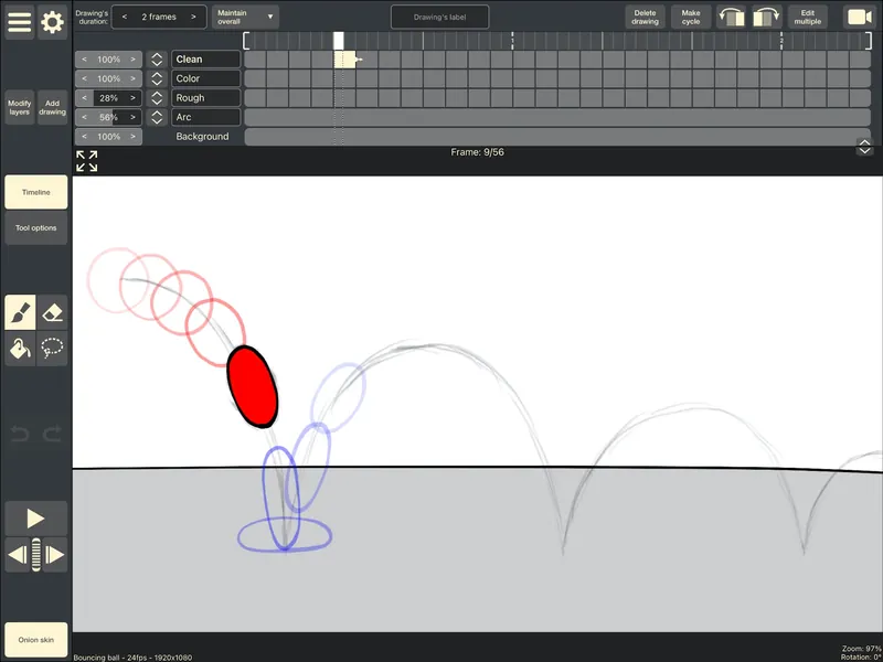 RoughAnimator - animation app screenshot 5