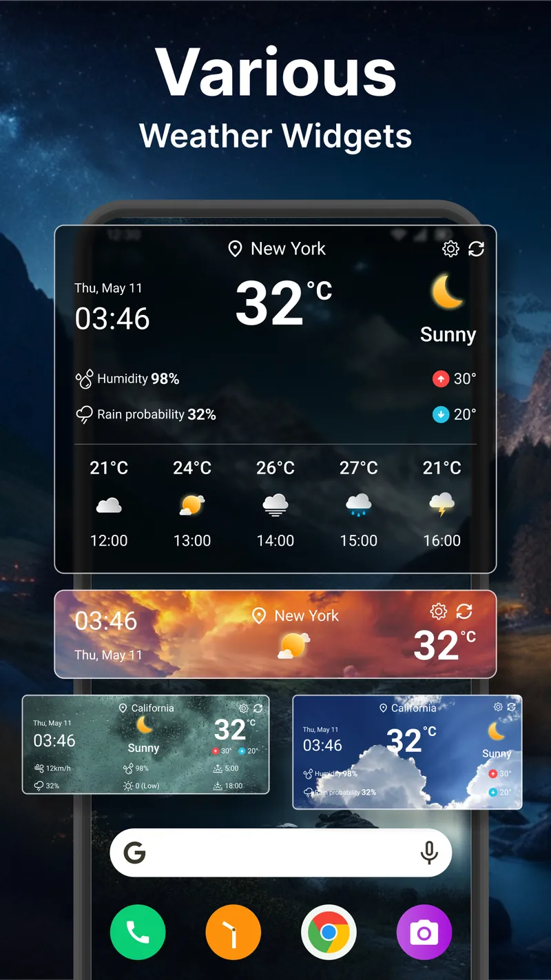 Weather forecast screenshot 2