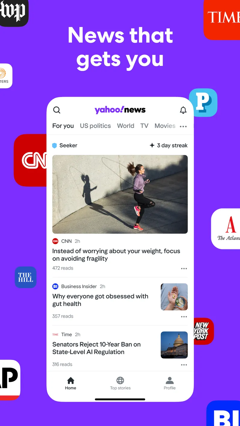 Yahoo News: Daily News For You screenshot 1