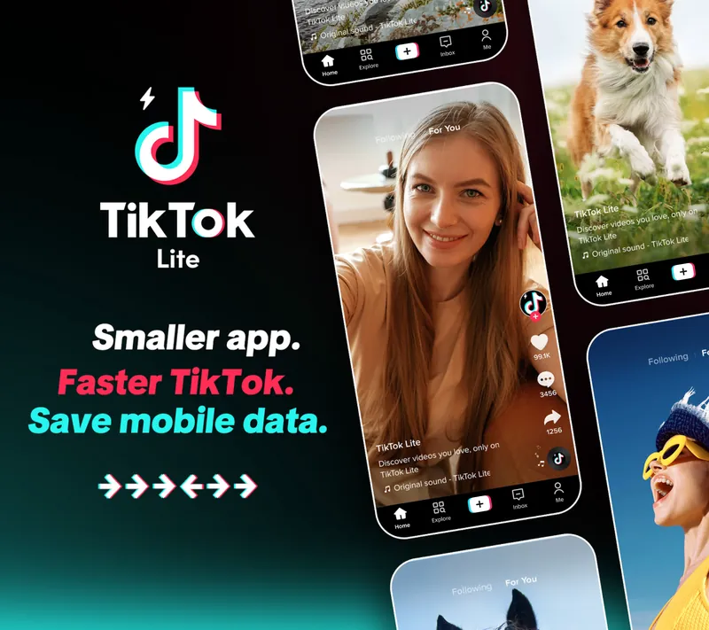 TikTok Lite - Save Data & Fast screenshot 1