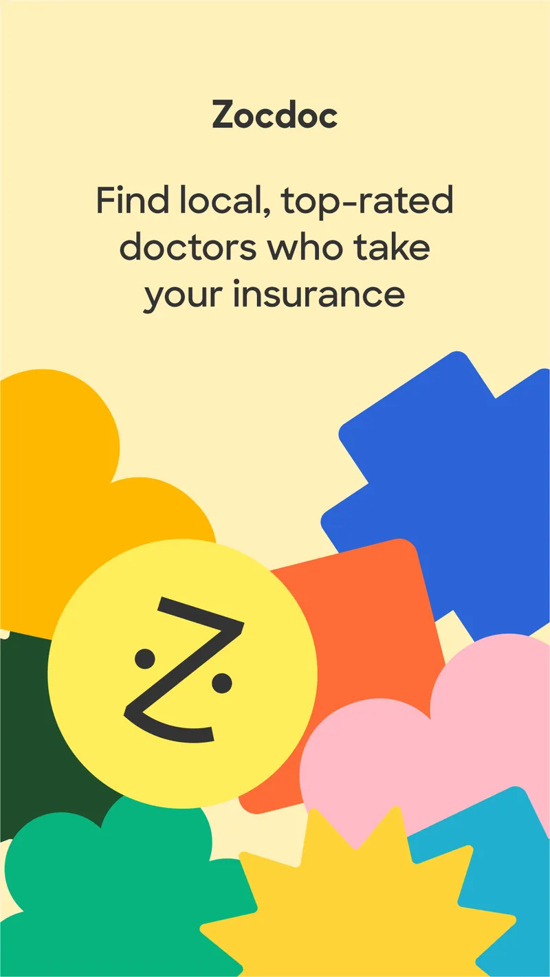 Zocdoc - Find and book doctors screenshot 1