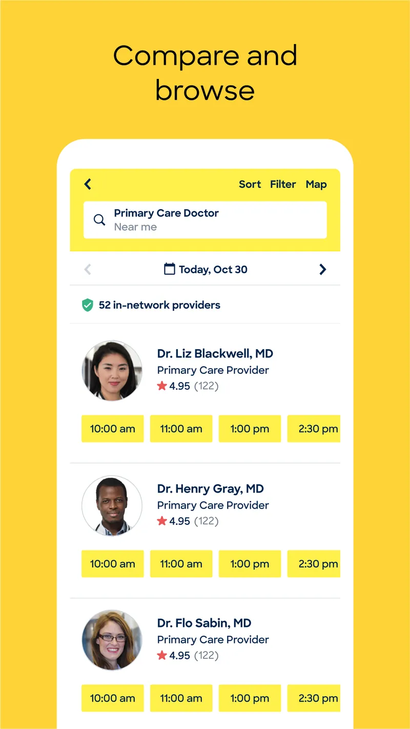 Zocdoc - Find and book doctors screenshot 2