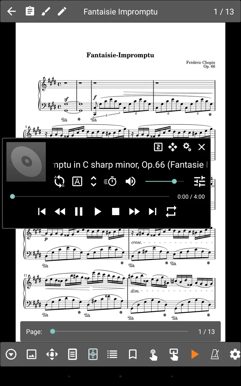 MobileSheets screenshot 2
