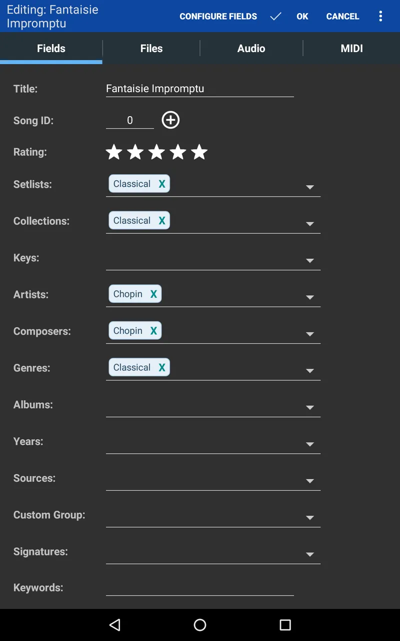 MobileSheets screenshot 4