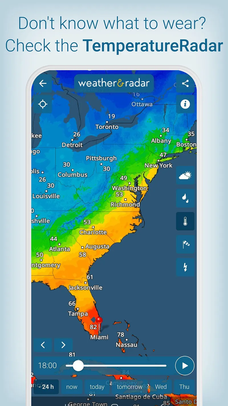 Weather & Radar - Storm radar screenshot 3