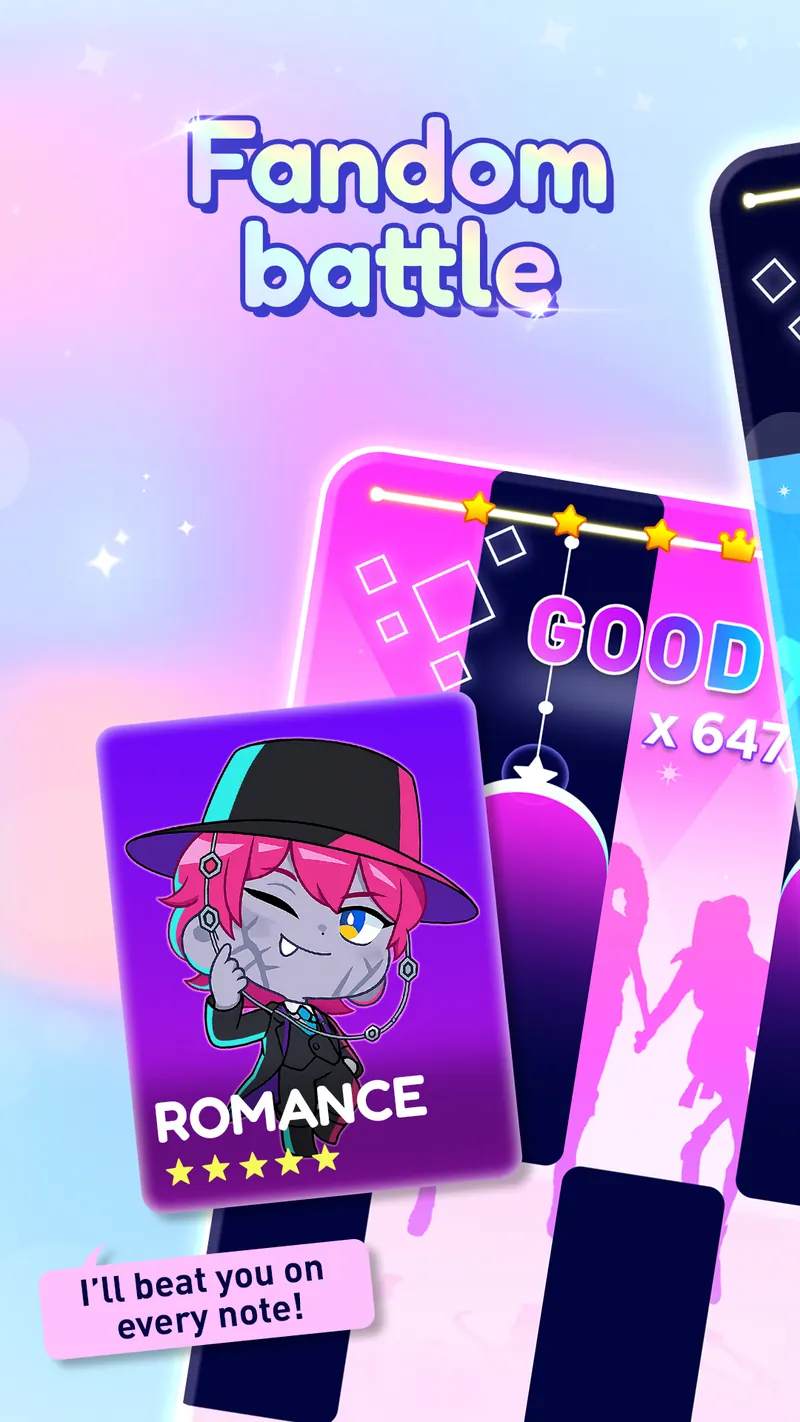 Demon Tiles: Piano Game Song screenshot 5