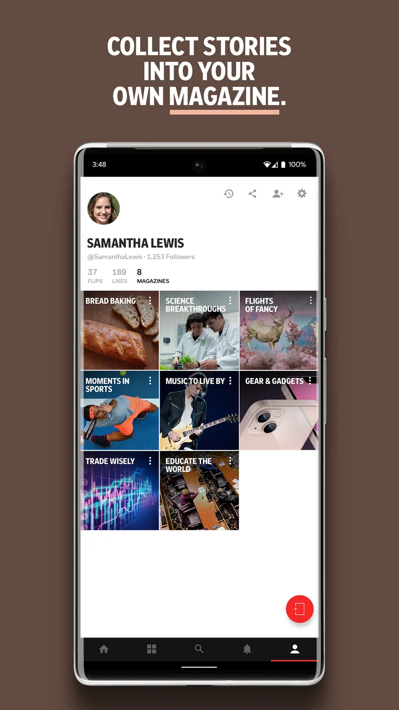 Flipboard:Your Social Magazine screenshot 4