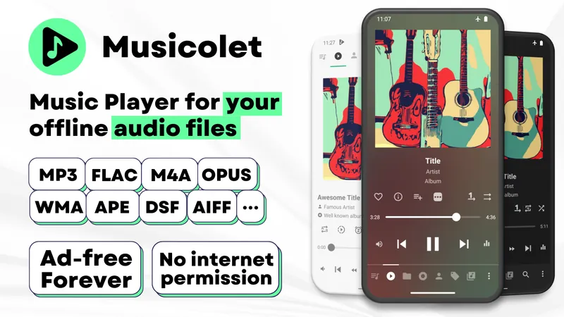 Musicolet Music Player screenshot 1
