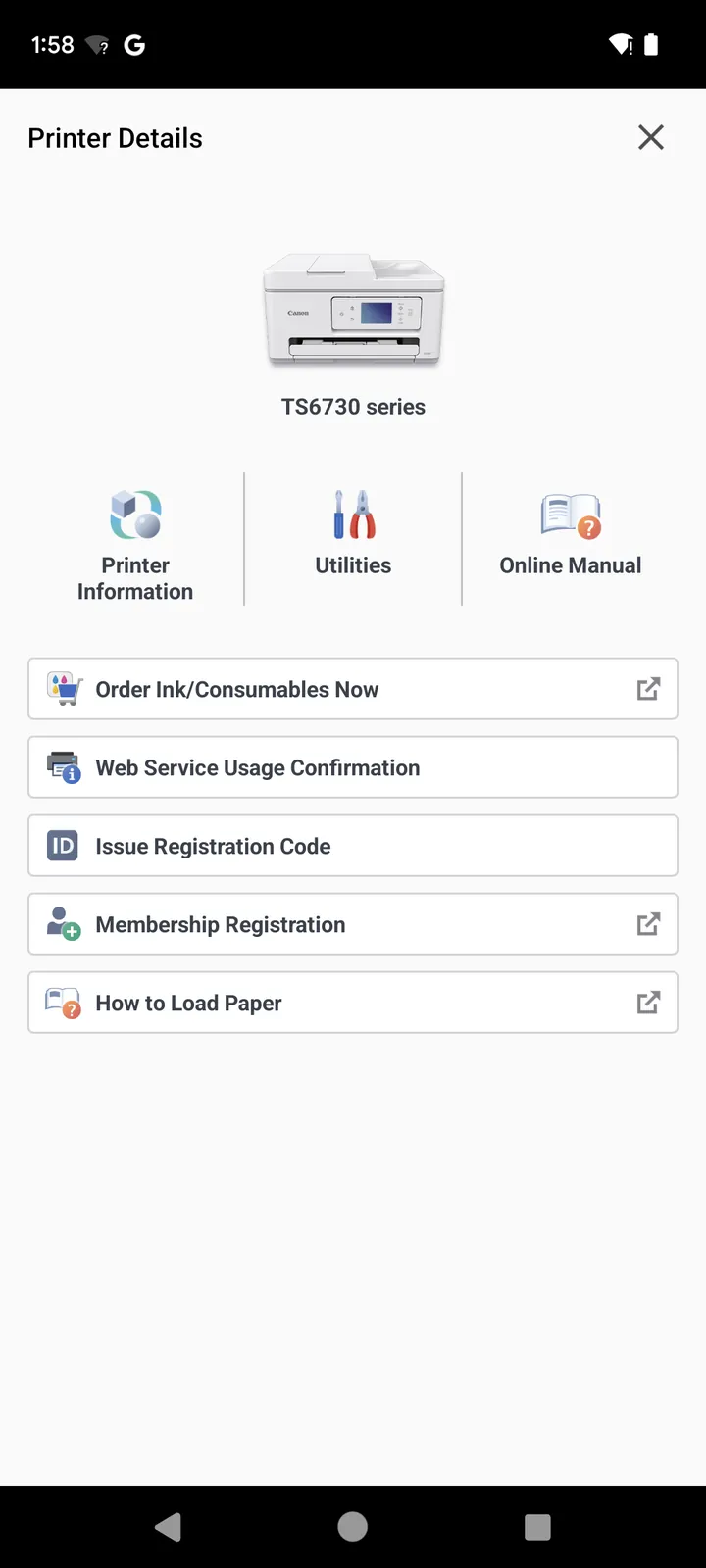 Canon PRINT screenshot 2