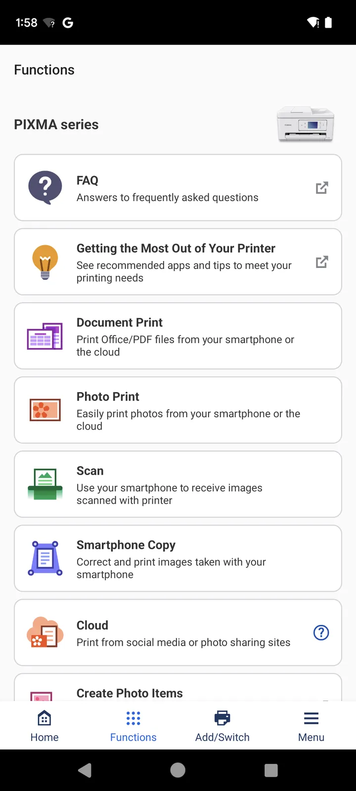Canon PRINT screenshot 3