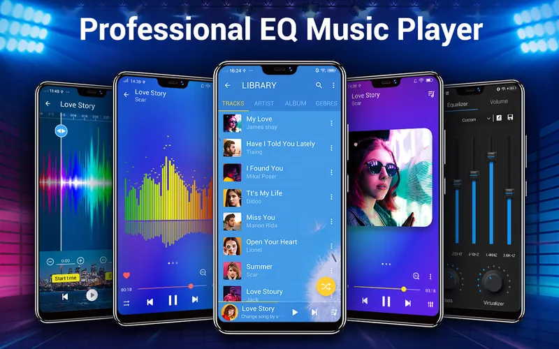 Music Player - Audio Player screenshot 1