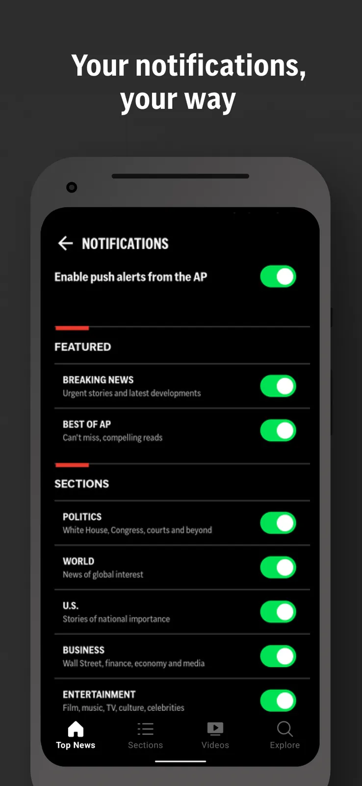 AP News: World & Local screenshot 2