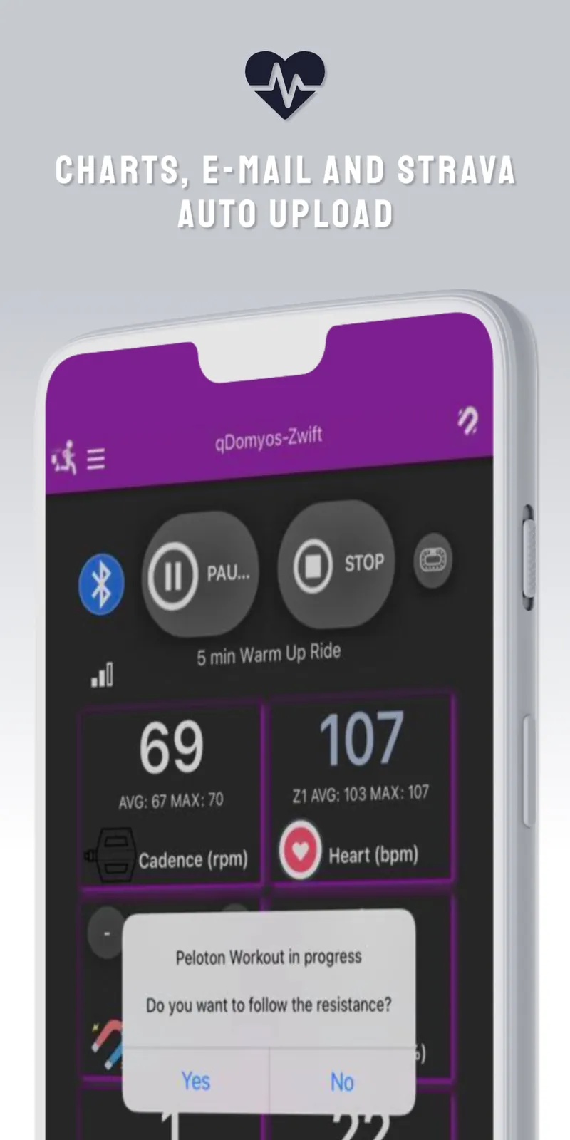 QZ (qdomyos-zwift) screenshot 3