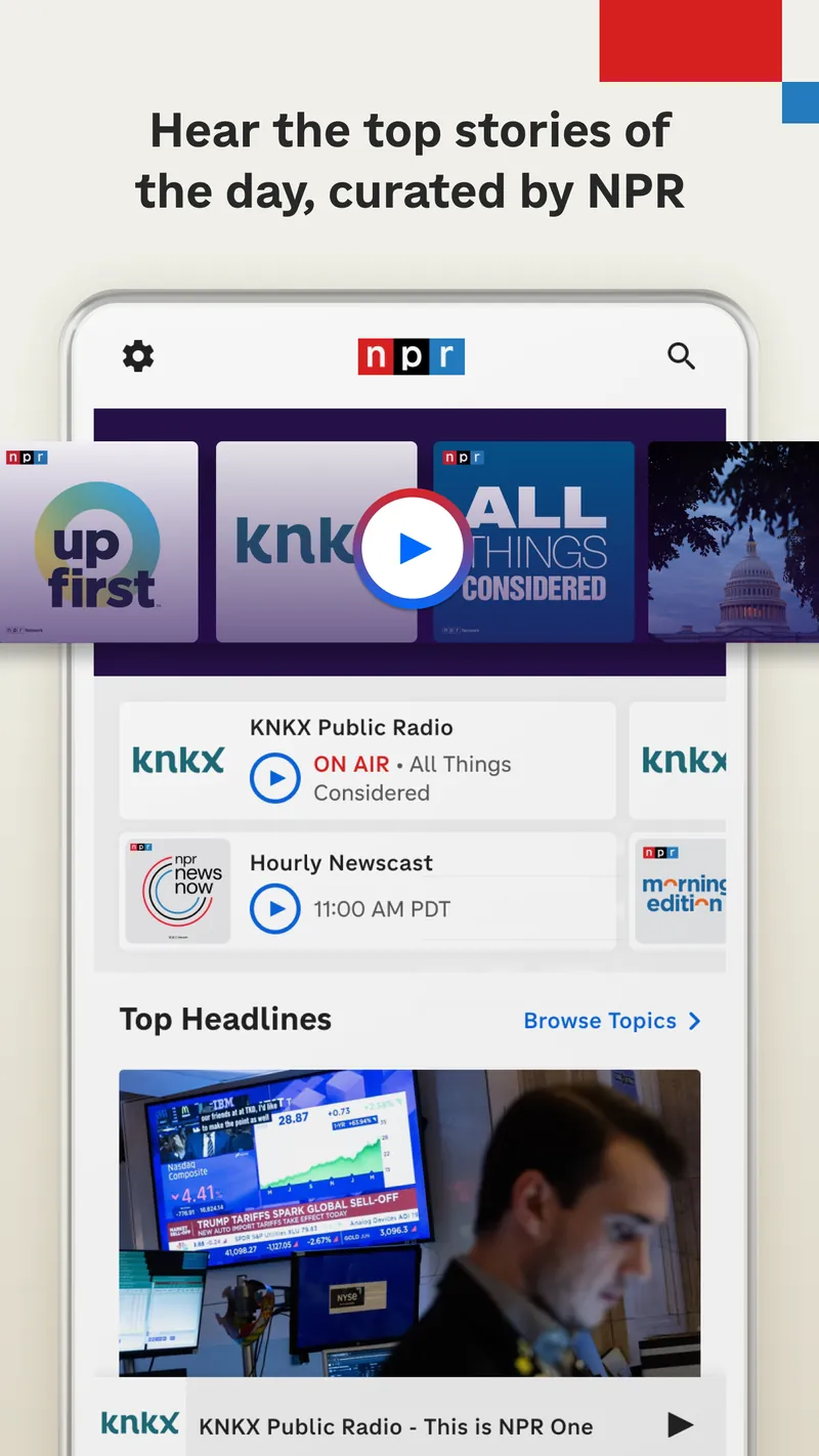 NPR: National & Local News screenshot 1