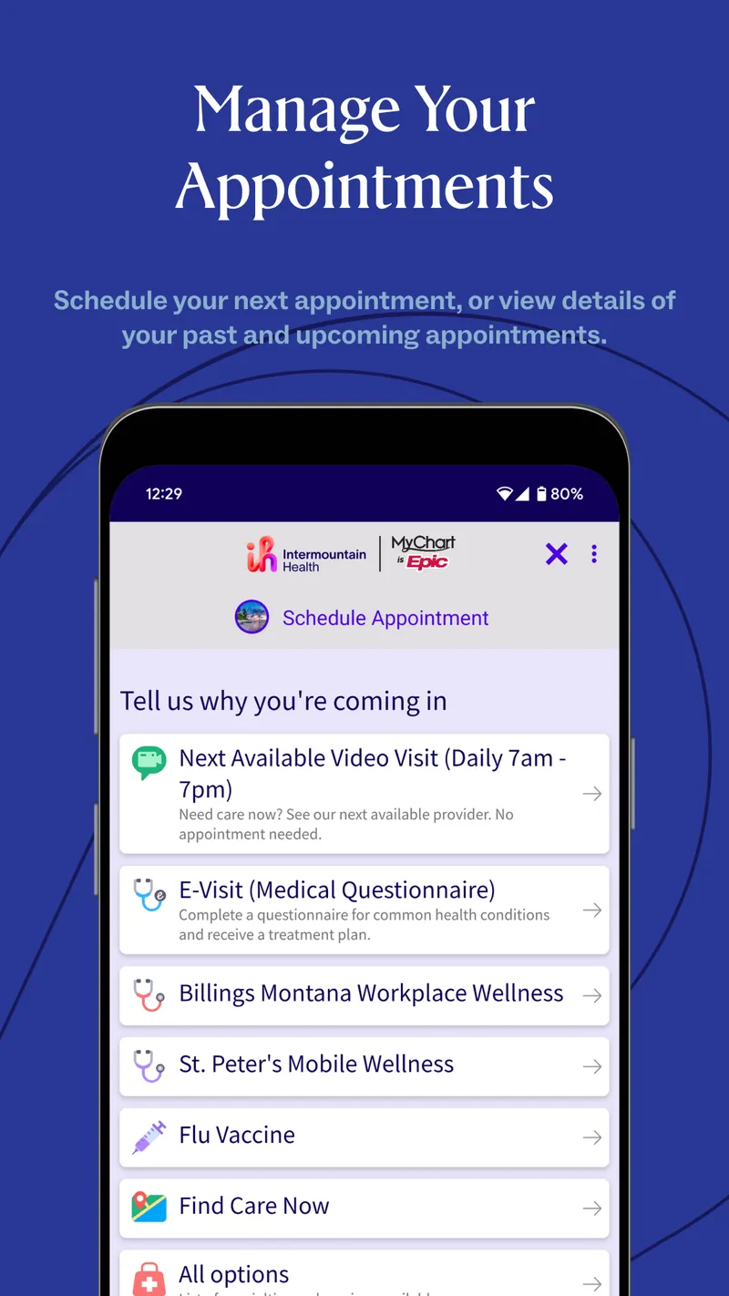 Intermountain Health screenshot 2