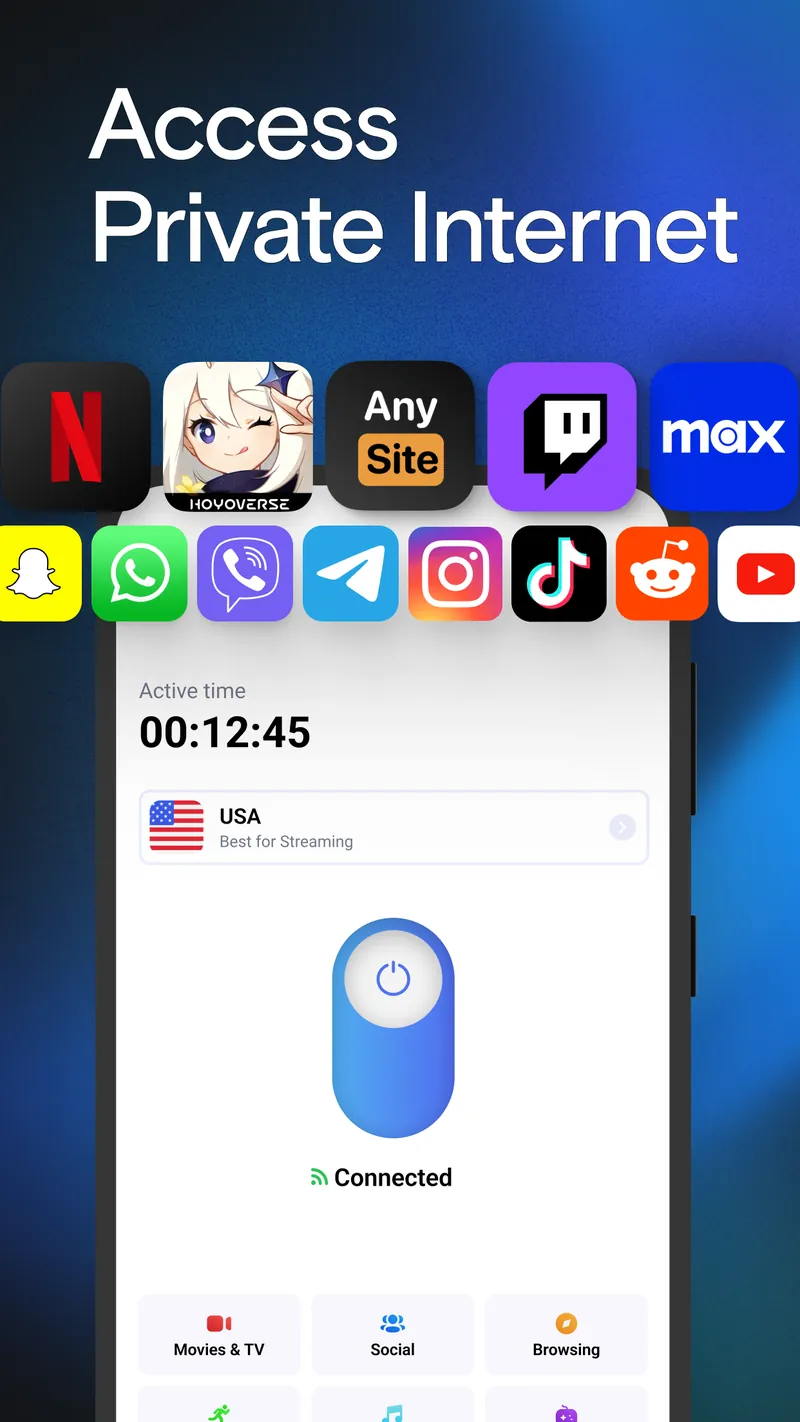 VPN Lumos: Fast VPN Master screenshot 3